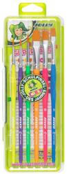 JOLLY Neon 6 darabos ergonómikus fogós ecsetkészlet (9460-0007) - officedepot