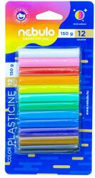 Nebulo 150 g 12 db színes gyurma készlet (SZGY-12-150) - officedepot