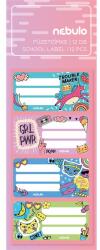 Nebulo Girl Power 12 db füzetcímke (FC-GRLPOWER-12) - officedepot