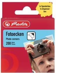 Herlitz 200 db átlátszó fotósarok (08767329) - officedepot