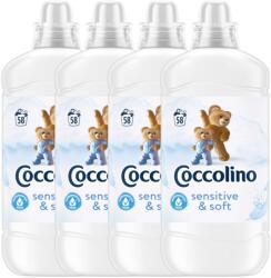 Coccolino Sensitive & Soft Öblítő koncentrátum 232 mosás 4x1450ml