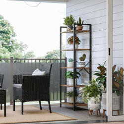 VASAGLE polc LLS061B01 Barna 66x30x153 cm (178690)