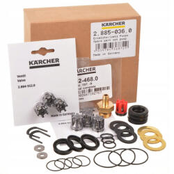 Kärcher Szivattyúfej javító készlet KARCHER HDS 8/18-4M, 8/17-4M, 7/12-4M magasnyomású mosókhoz (2.885-036.0) 18 mm-es dugattyúkhoz (TRS1-1515)