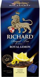 MAY LLc Richard Royal Citrom, ízesített fekete tea, filteres, 45g