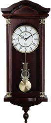 Merion ingás fa falióra, quartz, 1/1 ütős (4 pozíciós), westminster dallam, mahagóni színű (6658-3) - pepita