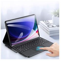 Dux Ducis Dux ducis tk bluetooth billentyűzet + touch pad, asztali tartó, qwerty, ceruza tartó, fekete, kompatibilis: Samsung Galaxy Tab S9 Plus WIFI, SM-X810, / Galaxy Tab S9 Plus LTE, SM-X816, / Galaxy Tab S9