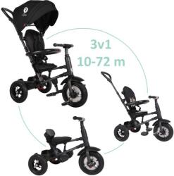 Qplay Триколка Rito air gel (Rubber) Black, възраст 10-72 месеца (S380-10black)