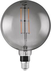 OSRAM Smart Intelligens dekoratív LED izzó, Wi-Fi, Smoke Globe G200, Dimmelhető, E27, 6W (42W), 500 lm, Meleg fény (2500K), Amazon Alexa / Google Asszisztens kompatibilis