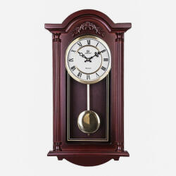 Merion ingás mahagóni színű fa falióra