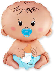 Fólia lufi, mini forma, bébi boy, 14" (8435102320947)