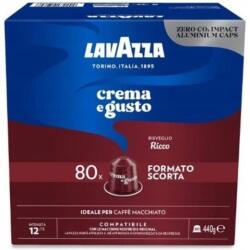 LAVAZZA Crema e Gusto Ricco kávékapszula, Nespresso kompatibilis, 80db x 5.5g