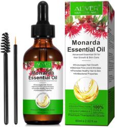 ALIVER Prémium Monarda esszenciális olaj 100%-ban természetes antibakteriális tulajdonságokkal a hajnövekedésért és a bőrápolásért, Aliver 60 ml