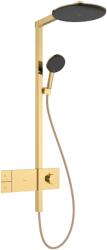 Hansgrohe Raindance Alive S Showerpipe EcoSmart 300 1jet termosztátos zuhanyrendszer, polírozott arany 24583990 (24583990)