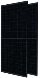 JA Solar 500W PV modul, mono-Si, bifaciális, N-típusú félcellák 182mm, kb. 120cm kábelek, MC4-EVO2A csatlakozó, 27, 3kg súly, Teljes Fekete (JAM60D41-500/LB_FB) (JAM60D41-500/LB_FB)