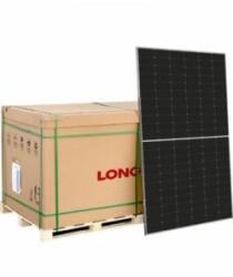 LONGi 36 darabos raklap: LONGI 640W fotovoltaikus modul, Hi-MO X10 Explorer, monokristályos, ezüst keret, 30mm keret, 1400mm kábel (LR7-72HVH-640M_pallet) (LR7-72HVH-640M_pallet)