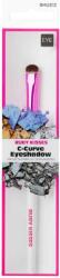 Kiss Pensula curbata de machiaj pentru fard de ochi C-Curve Ruby Kisses, 1 bucata, Kiss