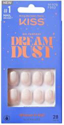 Kiss Unghii false Gel Fantasy Dreamdust Silver Spoon, 28 bucati, Kiss