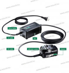 HiKOKI (Hitachi) ET36A-W0Z MultiVolt hálózati adapter AC/DC (ET36A-W0Z)