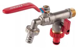FERRO 3/4"-1"-1" Kerti csap két kimenettel KCD2 (KCD2)