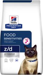 Hill's Hill' s Prescription Diet Feline z/d AB+ 6 kg + 4 kutyakonzervek GRÁTISZ