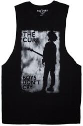 The Cure Boys Don't Cry B&W Vest Black L Ing (CUREVEST04MB03)