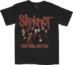 Slipknot Ing The End, So Far Group Photo Unisex Black 2XL (SKTS86MB05)
