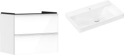 Hansgrohe Készlet szekrény Hansgrohe Xelu Q 54027700, mosdótál Hansgrohe Xelu Q 61024450