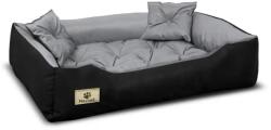AIO Prestige vízlepergető kutya-macska fekhely, 145×115 cm, szürke-fekete (81831)
