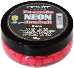 DOVIT Favorite Dumbell Neon 8mm - Csoki-eper (DV-DOV458)