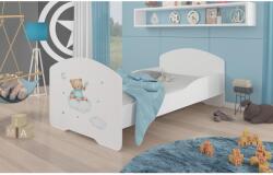 ADRK Ágy matraccal PEPE TEDDY BEAR AND CLOUD 160x80, Fehér - sprintbutor