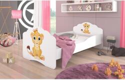 ADRK Ágy matraccal CASIMO LION 160x80, Fehér