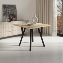 ADRK RODOS 83 asztal, Sonoma, Fekete - sprintbutor