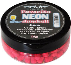 DOVIT Favorite Dumbell Neon 5mm - Csoki-eper (DV-DOV573)