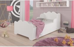 ADRK Ágy matraccal és fiókkal XIMENA WHITE 160x80, Fehér - sprintbutor