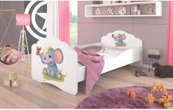 ADRK Ágy matraccal CASIMO ELEPHANT 160x80, Fehér