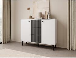 ADRK Komód IKA, Fehér, Fekete