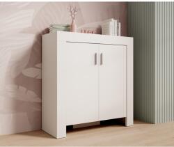 ADRK Komód 2D 100 CESIRO, Fehér, Fehér