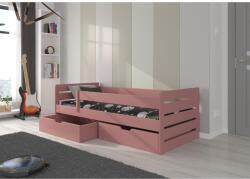 ADRK BEMMA ágy matraccal 200x90, Rózsaszín