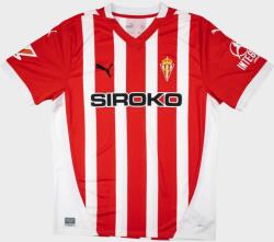 PUMA Men & Women sport. football Hivatalos Puma felnőtt Real Sporting labdarúgó mez vörös
