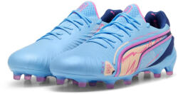 PUMA King Ultimate Vol. Fel FG/AG futballcipő 44 kék|rózsaszín