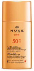 NUXE Sun Könnyű napvédő fluid arcra SPF50 (50ml) - dermo