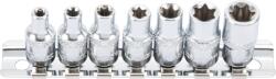Condor Set chei tubulare, xcess p. , 7 bucăți, 1/4", profil E E4-11, Condor 23111 (CR-23111) Cheie tubulara