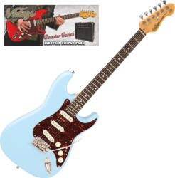 Vintage V60 Coaster elektromos gitár szett - Laguna Blue