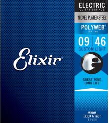 Elixir PolyWeb (12025) 9-46 Custom Light elektromos húrkészlet - gitarcentrum