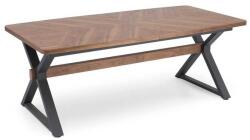 Halmar Fairpoint étkezőasztal, dió / fekete