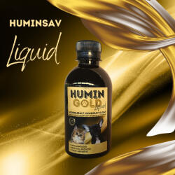 ElitePet HUMIN GOLD Liquid fecskendővel azonnal hat, 100%-ban felszívódik 100ml