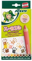 Jolly X-Big Skin Tones extra vastag 10 darabos színesceruza készlet (3099-0003) - tintasziget