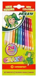 Jolly Superstick Crazy 12 db/24 szín kétvégű színesceruza készlet (3000-0503) - tintasziget