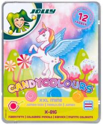Jolly X-Big Candy Colours 12 darabos extra vastag színesceruza készlet (3099-0137) - tintasziget