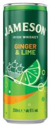 Jameson GINGER & Lime 1 TÁLCA (12db*0, 25L) 5%